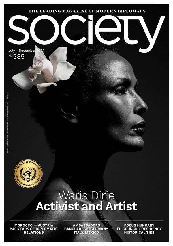 Society Magazine Cover