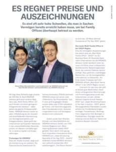 Forbes Magazine 3/24 – Es regnet Preise und Auszeichnungen